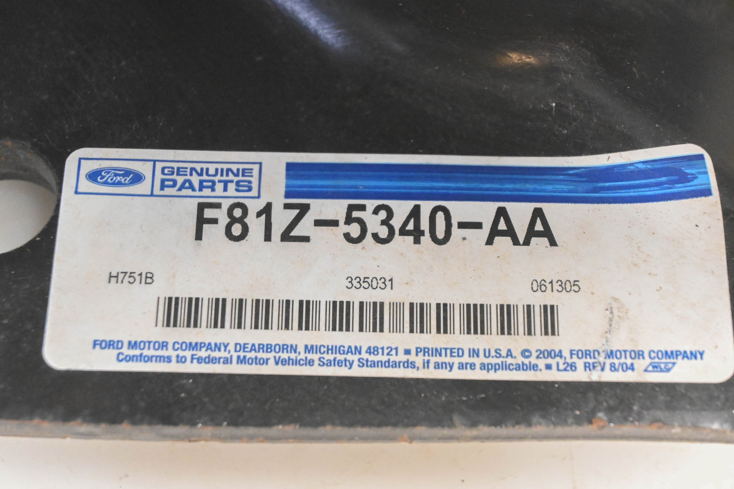 New OEM Ford F81Z-5340-AA Front Right Leaf Spring Bracket NOS
