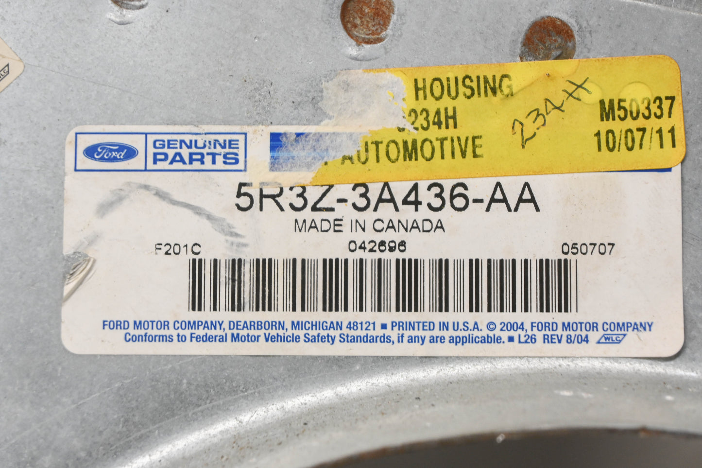 New OEM Ford 5R3Z-3A436-AA Front Left Strut Tower Housing NOS