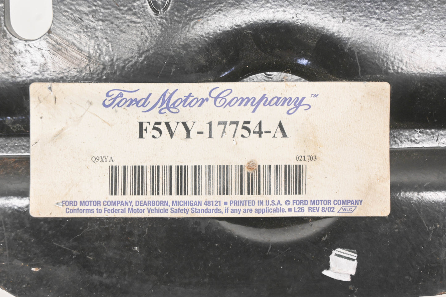 New OEM Ford F5VY-17754-A Front Right Bumper Isolator Bracket NOS