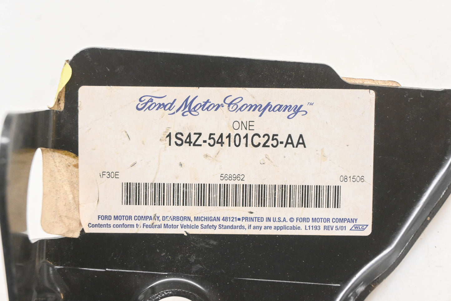 New OEM Ford 1S4Z-54101C25-AA Left Tie-Down Bracket NOS