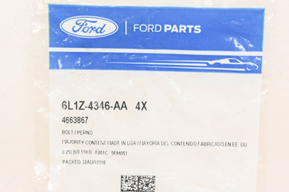 New OEM Ford 6L1Z-4346-AA Rear Differential Cover Bolt &Washer Assemblies Qty 4 NOS