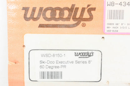 Woody's WSD-8150-1 Ski-Doo Executive Series 8" Carbide Runner Kit NOS
