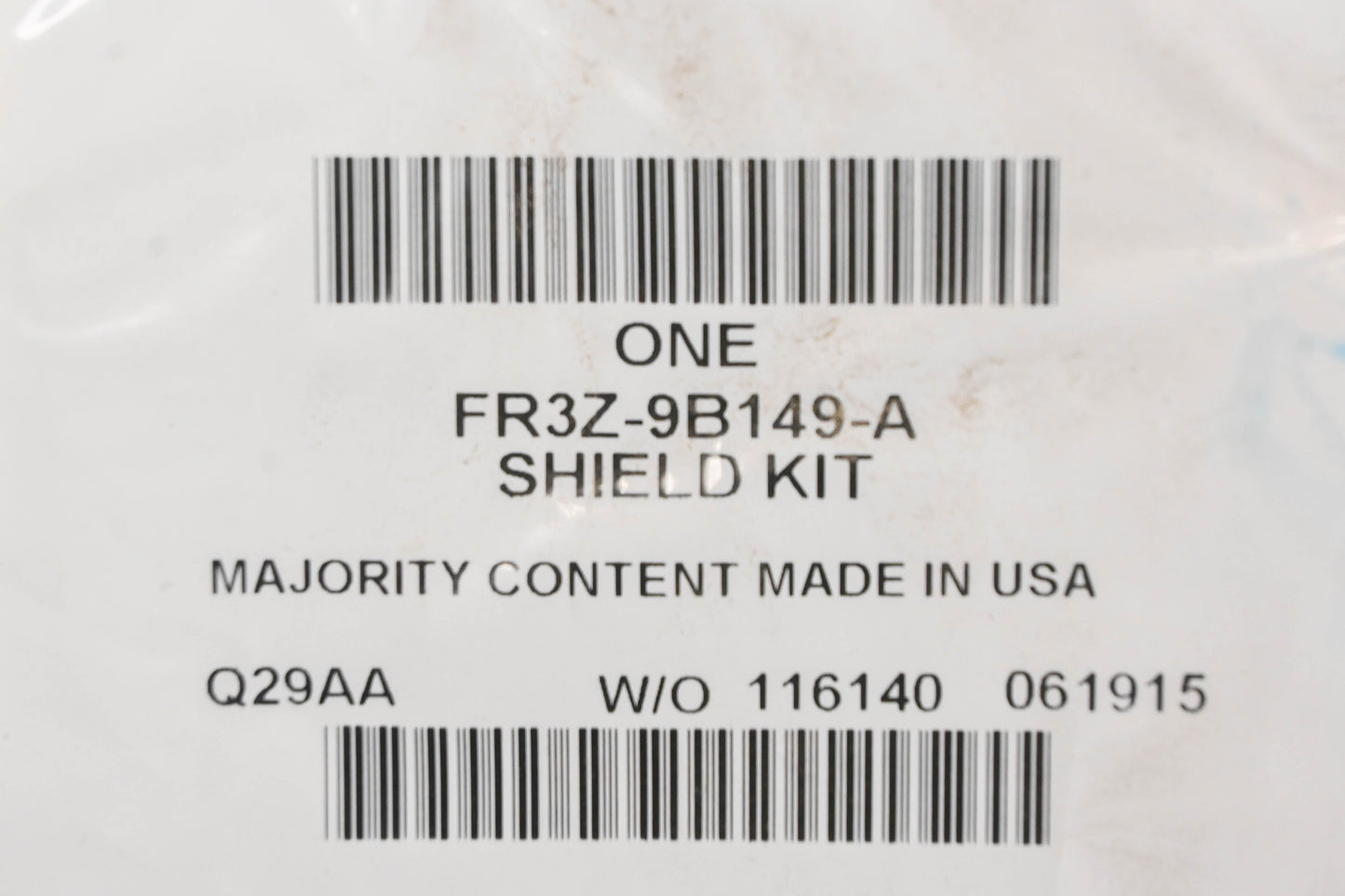 New OEM Ford FR3Z-9B149-A Heat Shield Kit NOS