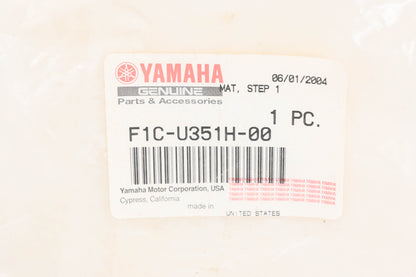 New OEM Ford F1C-U351H-00-00 White Left Step Mat NOS