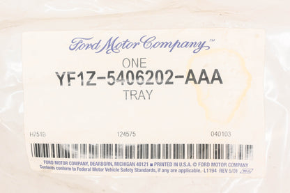 New OEM Ford YF1Z-5406202-AAA Front Center Console Tray NOS