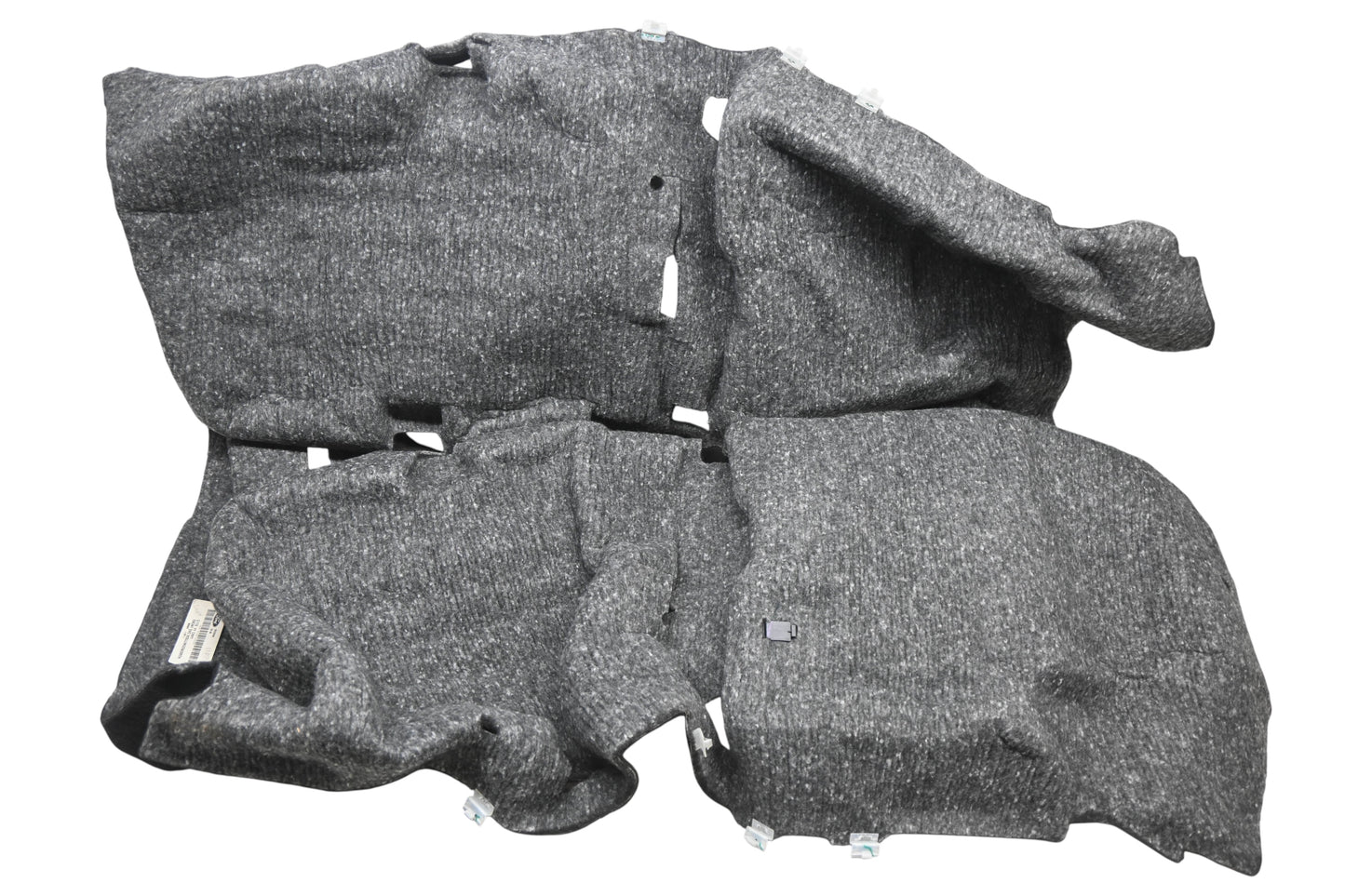 New OEM Ford 9S4Z-5413000-A Charcoal Black Interior Carpet Floor Mat NOS