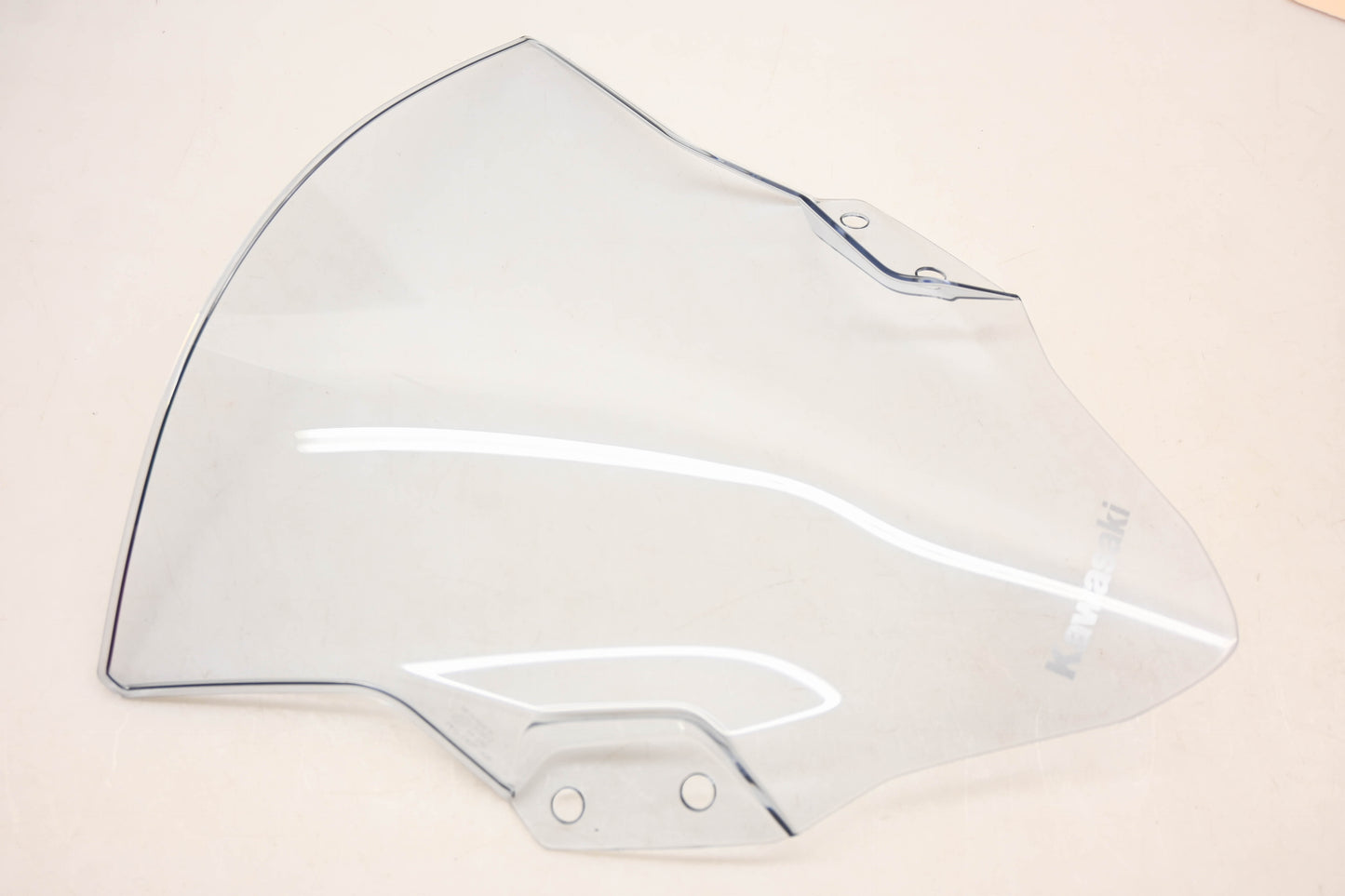 New OEM Kawasaki 99994-1046 Ninja 400 Clear Windscreen NOS
