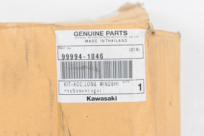 New OEM Kawasaki 99994-1046 Ninja 400 Clear Windscreen NOS