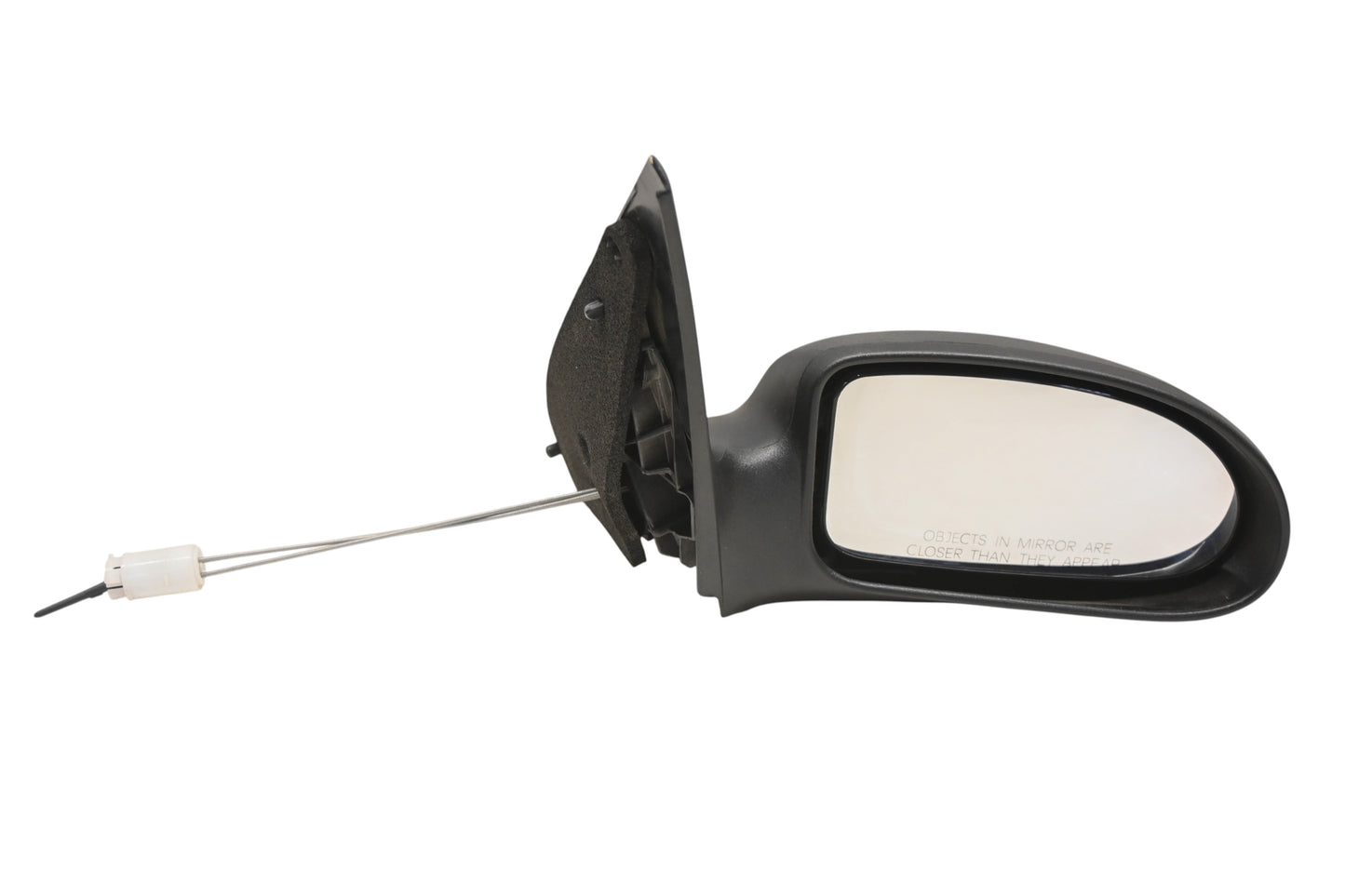 New OEM Ford 98AB17682, 1S4Z-117682-LAB Black Right Manual Side Mirror Assembly NOS