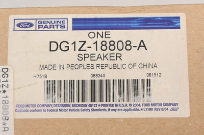 New OEM Ford DG1Z-18808-A, 7U5T-18808-CA Speaker 25w 4ohm Assembly NOS