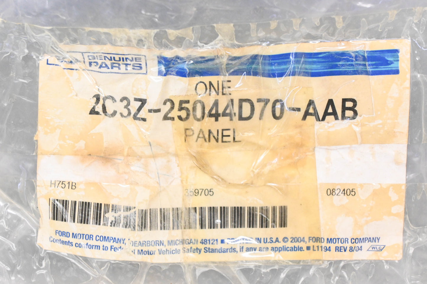 New OEM Ford 2C3Z-25044D70-AAB Center Dash Instrument Panel NOS