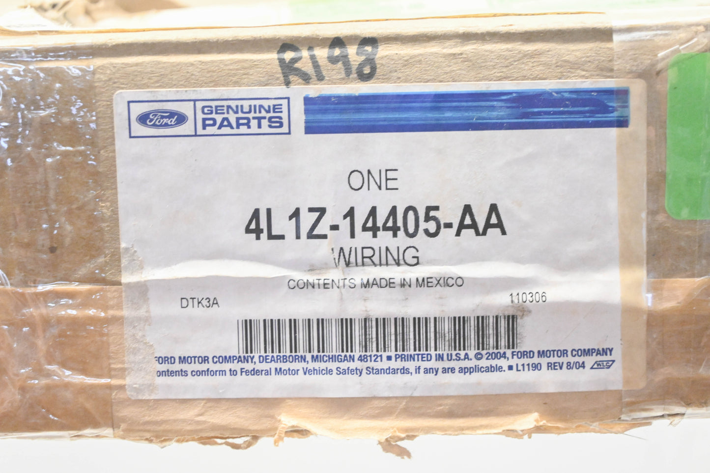 New OEM Ford 4L1Z-14405-AA, 4L1T-14405-AD Rear Lamp Tow Trailer Wiring Harness NOS