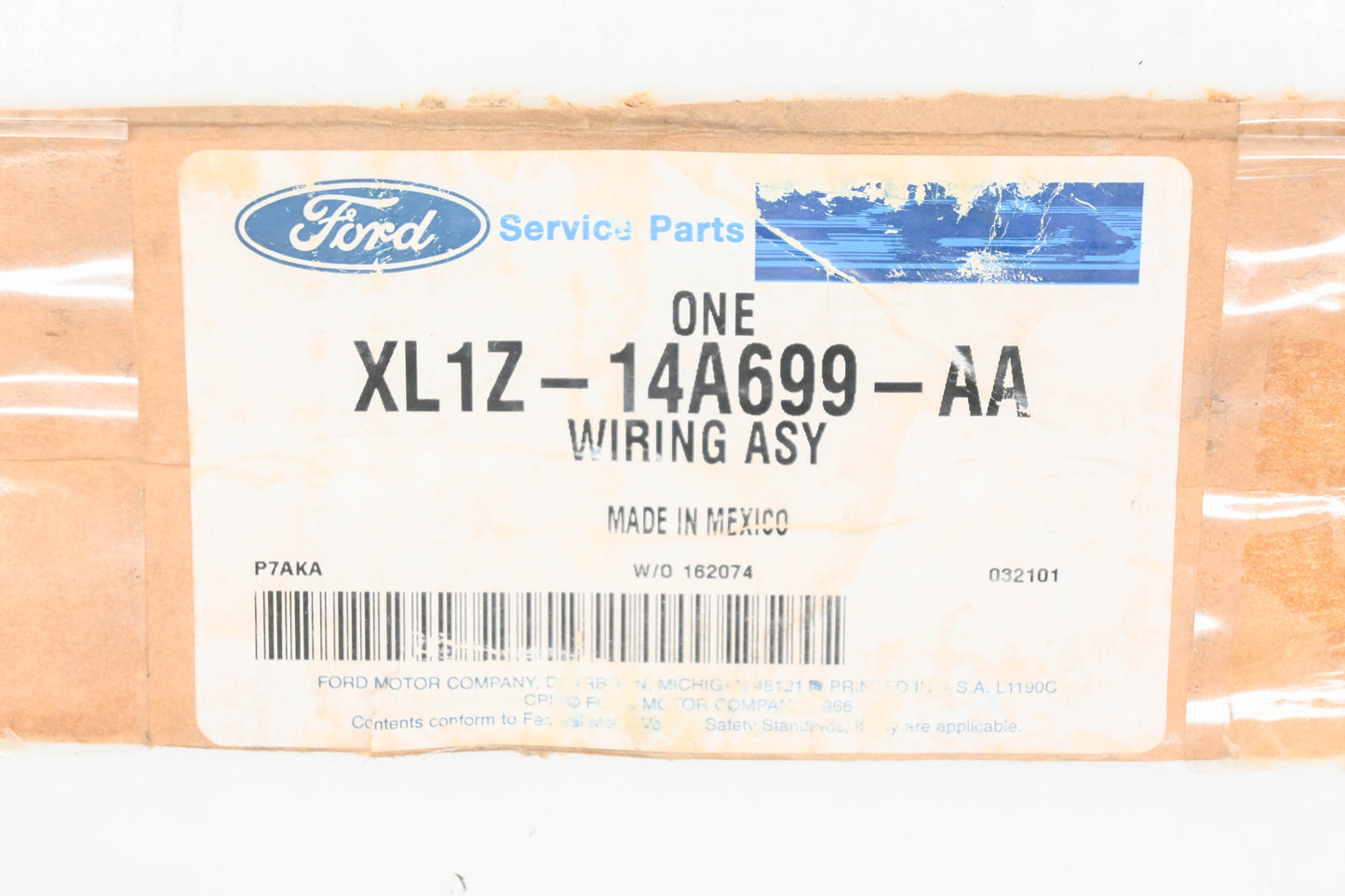 New OEM Ford XL1Z-14A699-AA, XL14-14B084-AA Seat Wiring Harness NOS