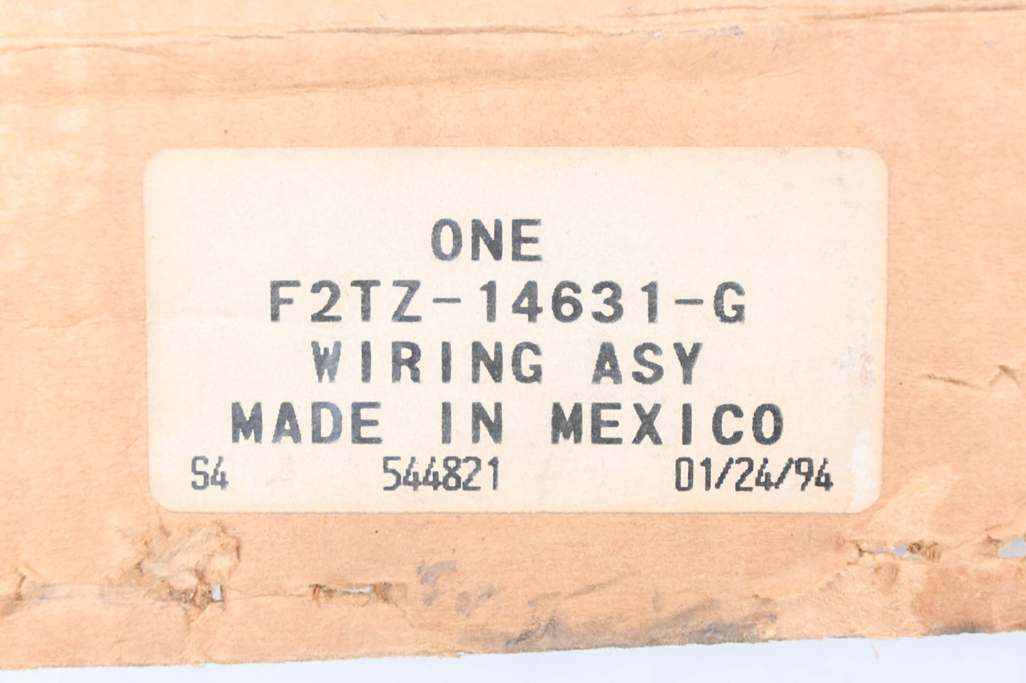 New OEM Ford F2TZ-14631-G, F27B-14633-AC Jumper Wiring Harness NOS