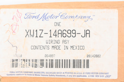 New OEM Ford XW1Z-14A699-JA, XW1T-14A699-JC Interior Lamp Wiring Harness NOS