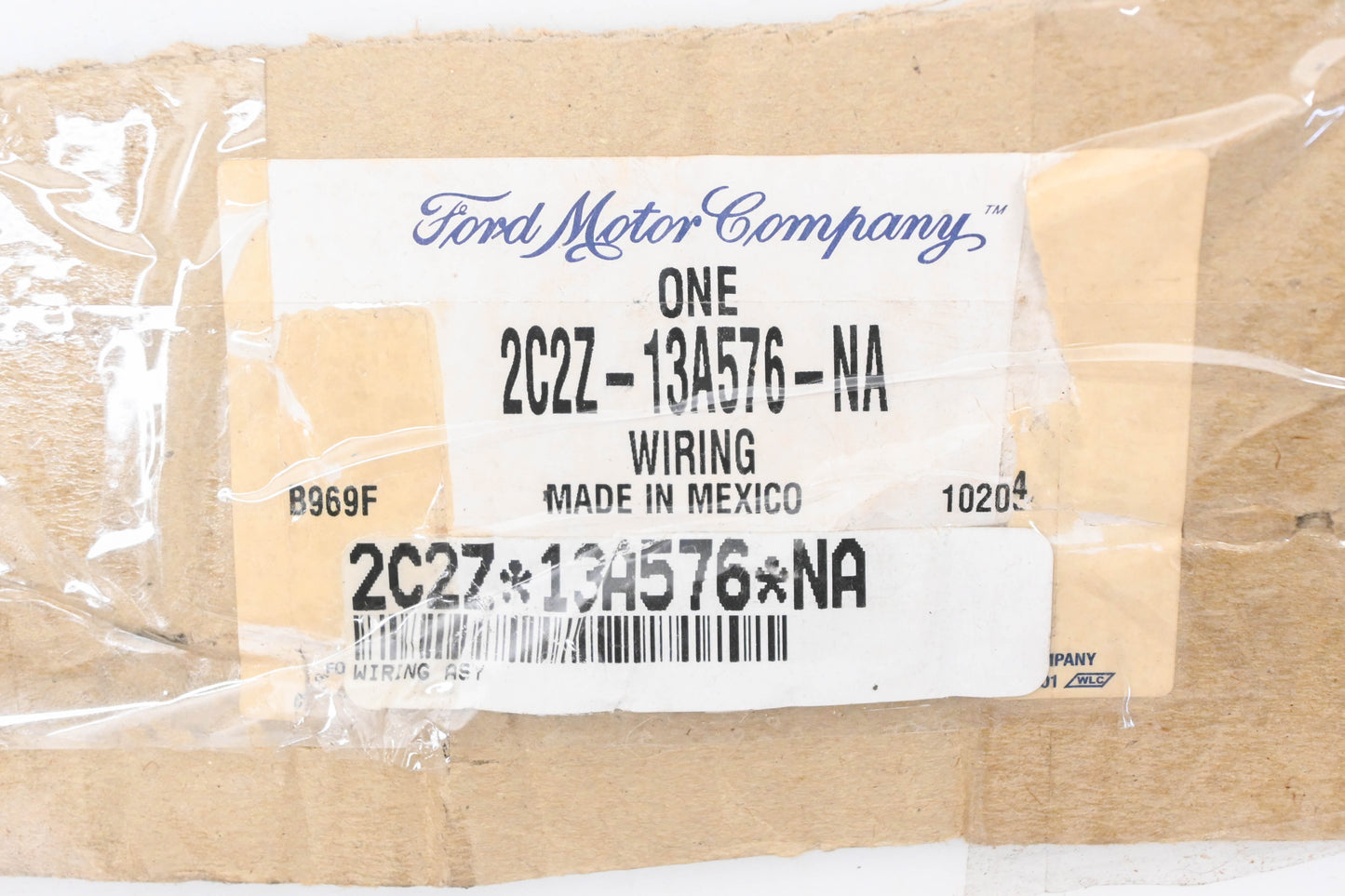 New OEM Ford 2C2Z-13A576-NA, 4S24-13A576-CA Tow Trailer Wiring Harness NOS