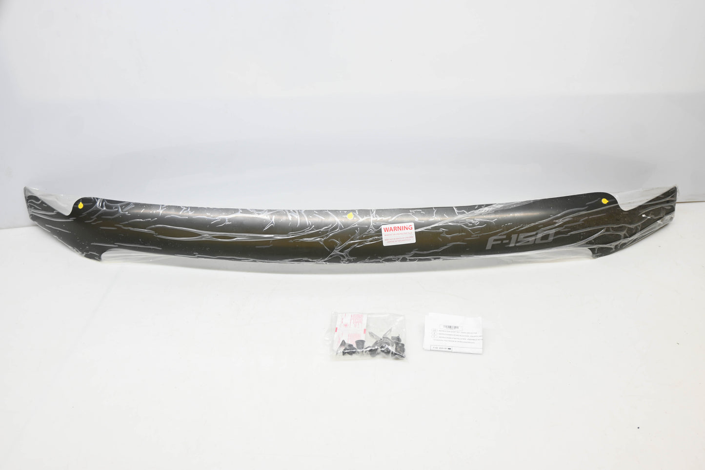 New OEM Ford 9L3Z-16C900-A Smoke Tint Hood Deflector Kit NOS
