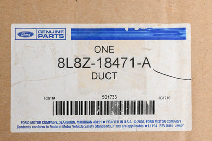 New OEM Ford 8L8Z-18471-A Air Vent Duct Assembly NOS