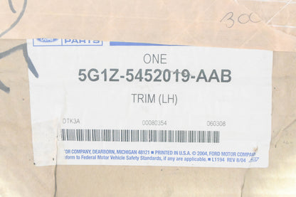 New OEM Ford 5G1Z-5452019-AAB Left Interior C Pillar Trim Panel NOS