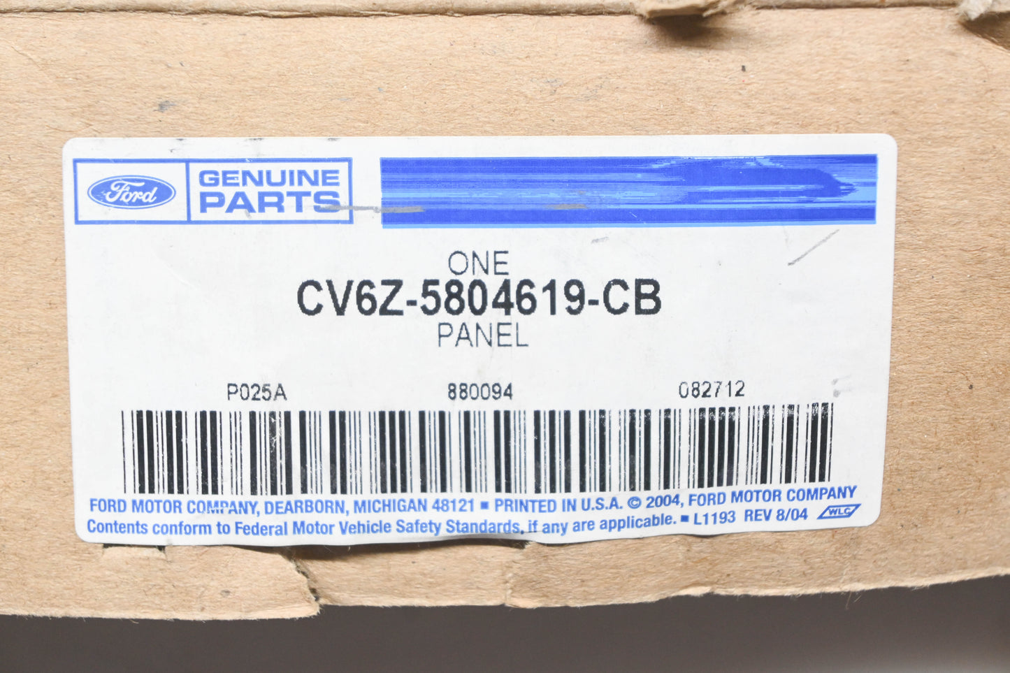 New OEM Ford CV6Z-5804619-CB Front Left Center Console Trim Panel NOS