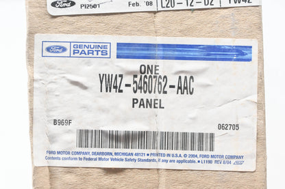 New OEM Ford YW4Z-5460762-AAC Front Seat Back Trim Panel NOS