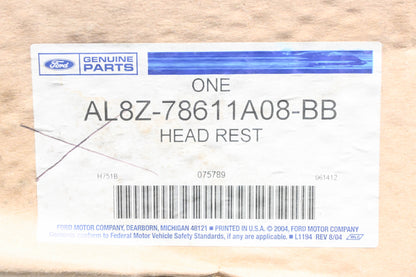 New OEM Ford AL8Z-78611A08-BB Front Seat Headrest NOS