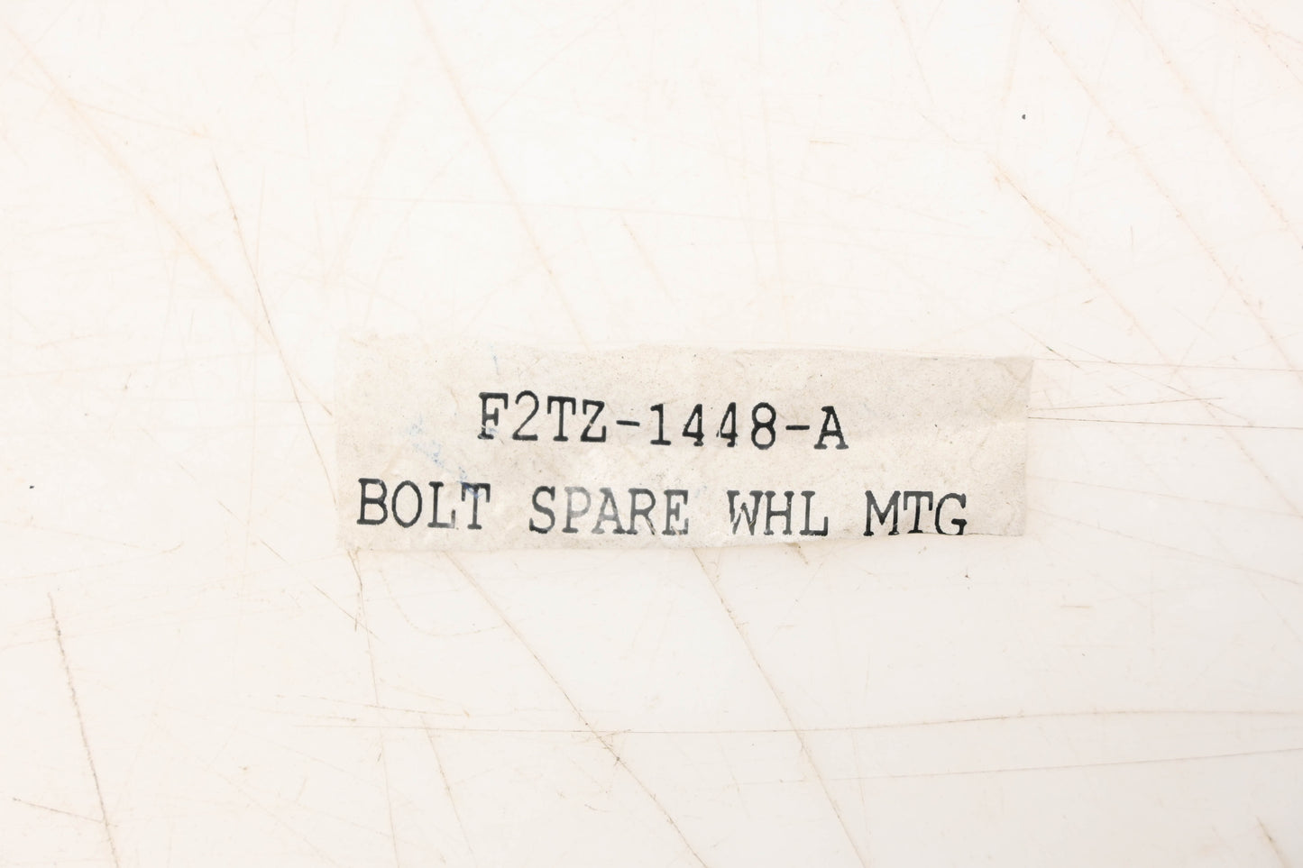 New OEM Ford F2TZ-1448-A Spare Tire Carrier Mounting Bolt NOS
