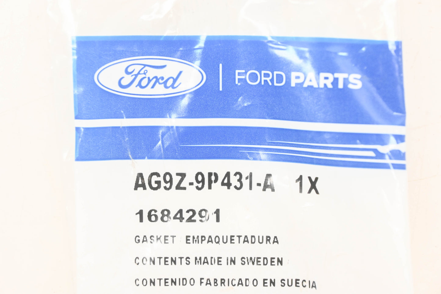 New OEM Ford AG9Z-9P431-A Water Inlet Gasket NOS