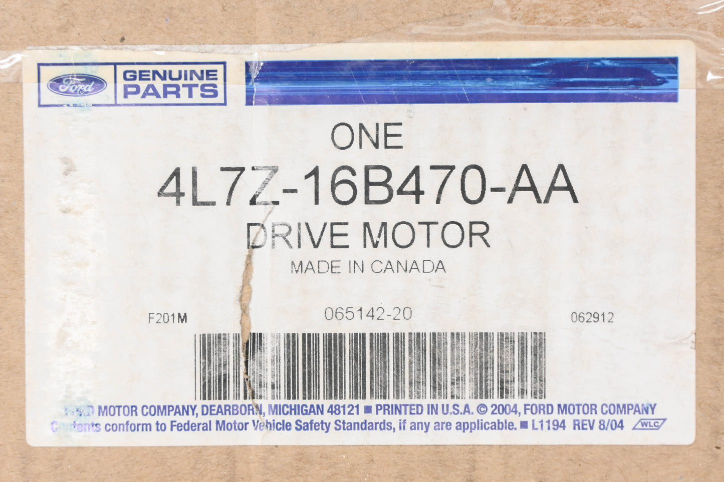 New OEM Ford 4L7Z-16B470-AA Running Board Drive Motor Assembly NOS
