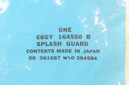 New OEM Ford E8GY-16A550-B Rear Left Splash Guard NOS