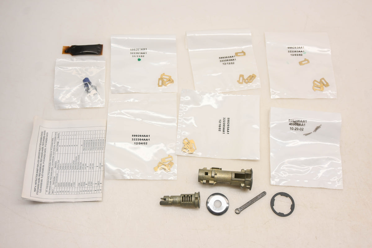New OEM Ford 1L5Z-9928550-AE Tonneau Cover Lock Cylinder Kit NOS