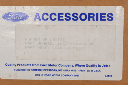New OEM Ford 1L5Z-9928550-AE Tonneau Cover Lock Cylinder Kit NOS