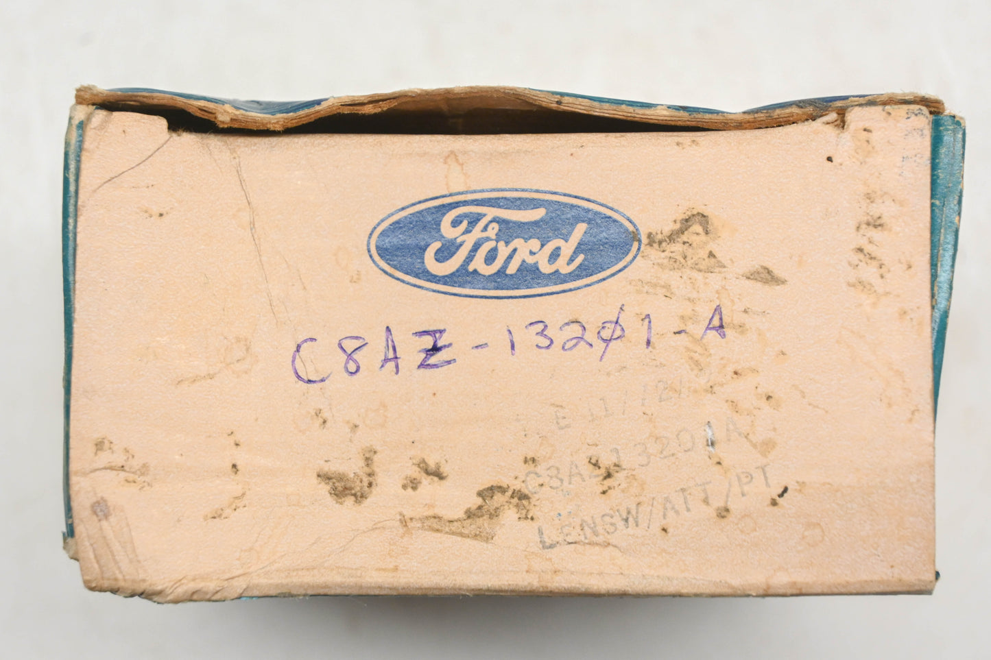 New OEM Ford C8AZ-13201-A Clear Left Parking Lamp Lens NOS