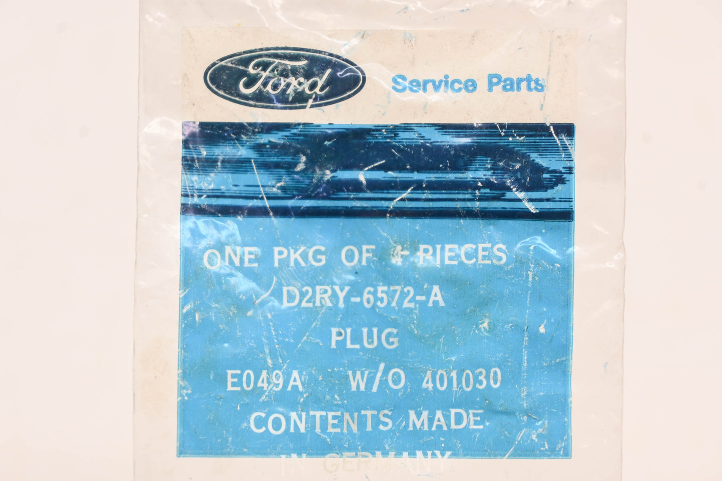 New OEM Ford D2RY-6572-A Rocker Arm Shaft Plugs Qty 4 NOS
