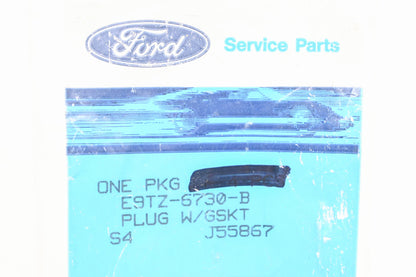 New OEM Ford E9TZ-6730-B Drain Plug With Gasket NOS
