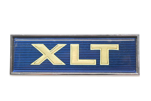 New OEM Ford EOTZ-9850398-A XLT Nameplate Emblem NOS