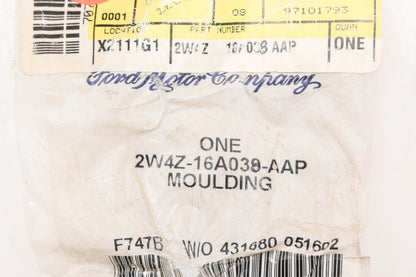 New OEM Ford 2W4Z-16A039-AAP Driver Side Insert Molding NOS
