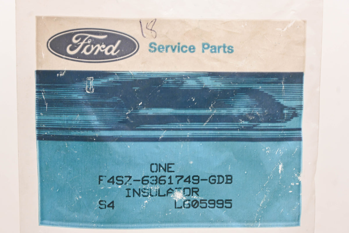 New OEM Ford F4SZ-6361749-GDB, F3SB-63619C11-BCW Front Right Seat Track Insulator Cover NOS