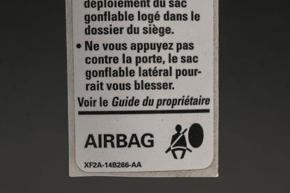 New OEM Ford XF2A-14B266-AA Warning Decal NOS