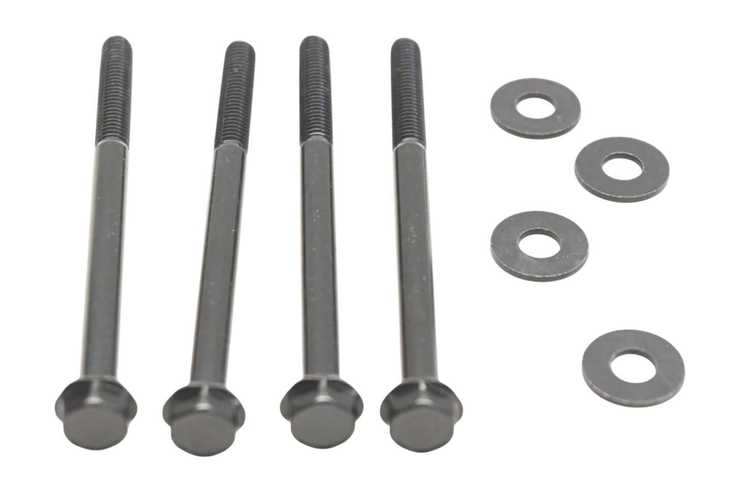 Aftermarket AW015-26 Black M6x90-30 Hex Flange Bolts With Washers Qty 4 NOS