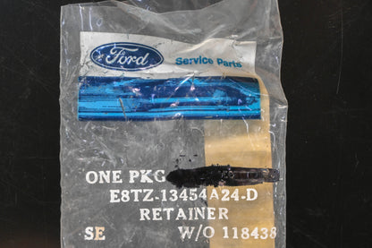 New OEM Ford E8TZ-13454A24-D Red Retainer Bracket NOS