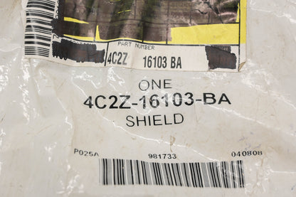 New OEM Ford 4C2Z-16103-BA Front Left Fender Splash Shield NOS