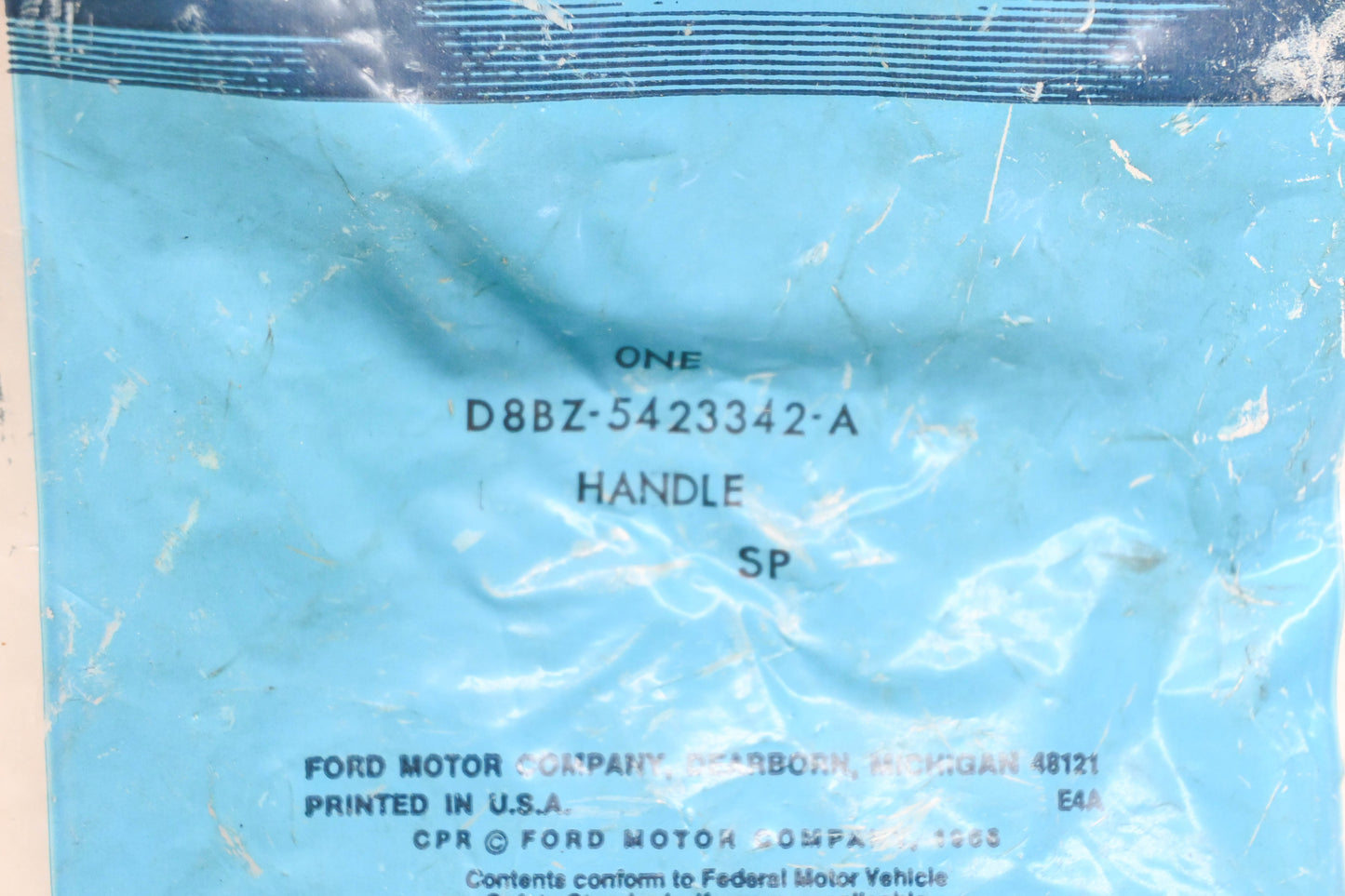 New OEM Ford D8BZ-5423342-A Window Crank Handle NOS