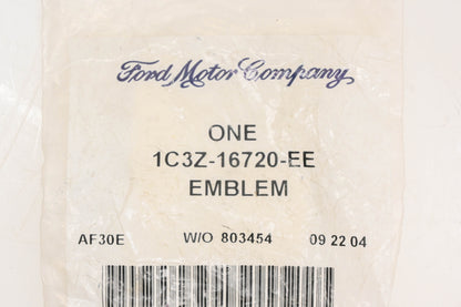 New OEM Ford 1C3Z-16720-EE Triton V10 Emblem NOS