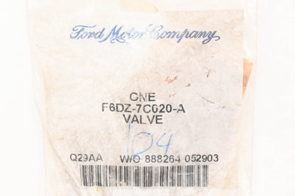 New OEM Ford F6DZ-7C020-A Accumulator Valve NOS