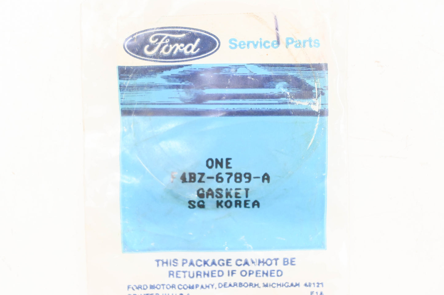 New OEM Ford F4BZ-6789-A Oil Filler Cap Gasket NOS