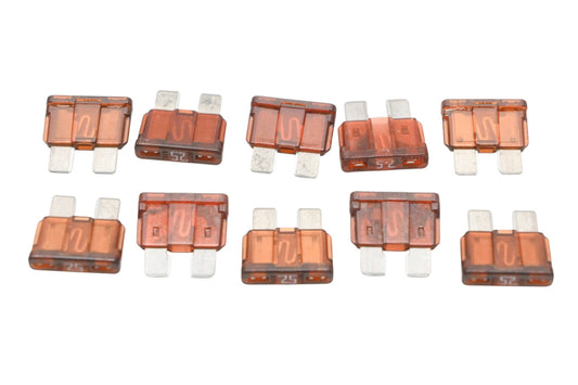 Aftermarket HS020-40 Brown 7.5a ATO Fuses Qty 10 NOS