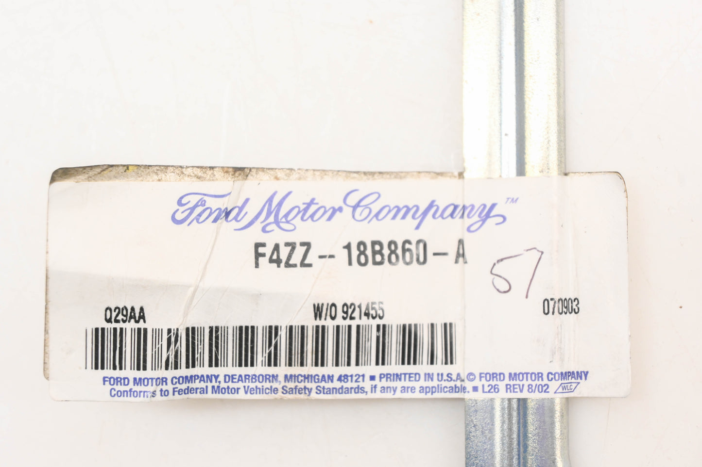 New OEM Ford F4ZZ-18B860-A Mount Bracket NOS