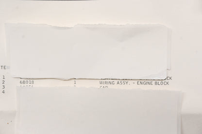 New OEM Ford E1FZ-6B018-A Engine Block Heater Harness NOS