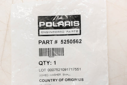 New OEM Polaris 5250562 Domed Washer NOS